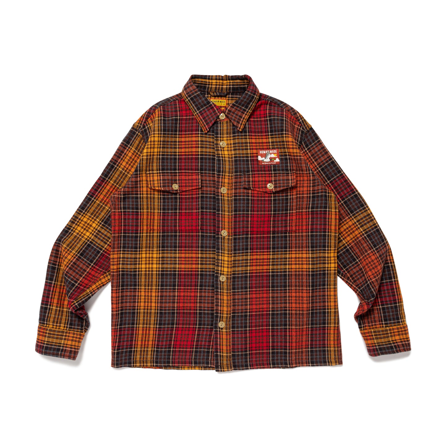 HUMAN MADE CHECK SHIRT 2-A