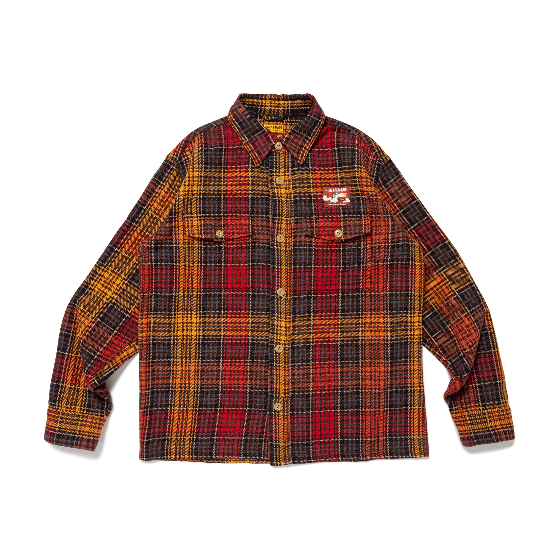 HUMAN MADE CHECK SHIRT 2-A