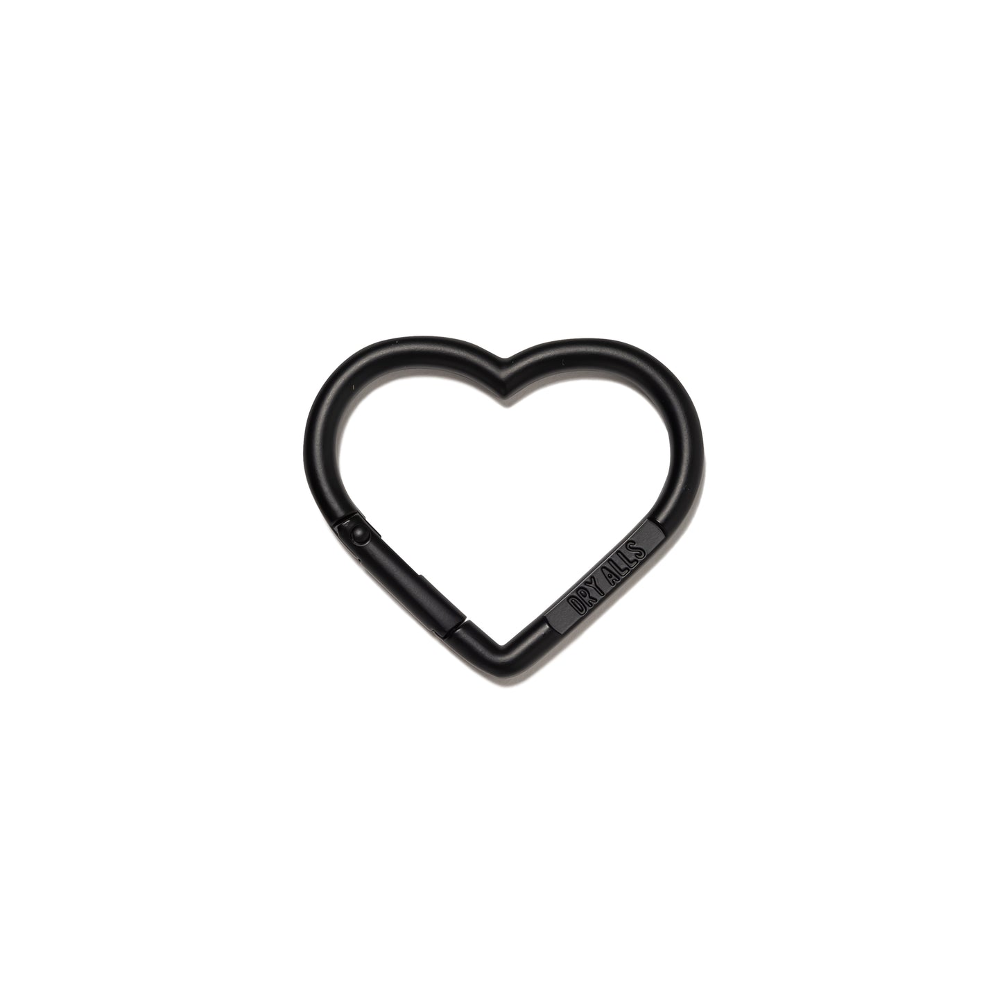 HUMAN MADE HEART CARABINER BK-B