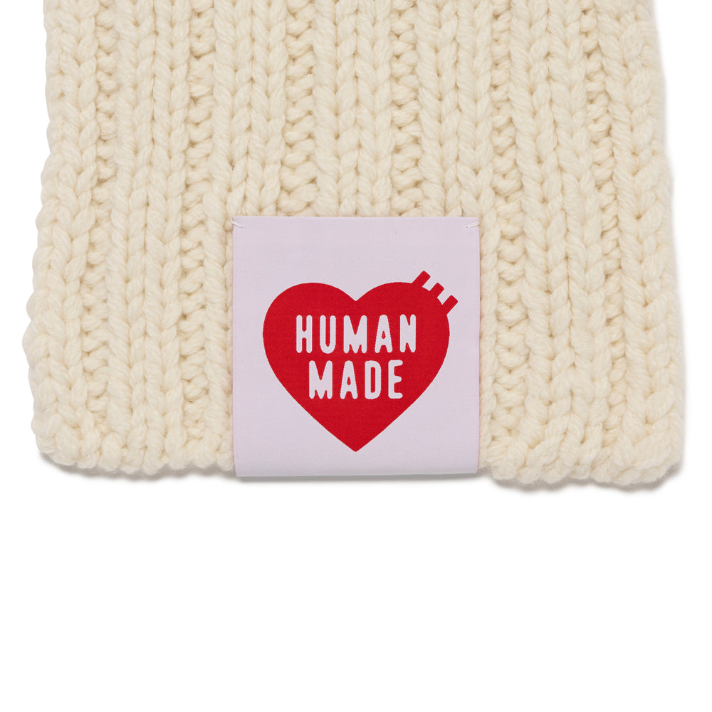 HUMAN MADE HAND KNIT MAFFLER WH-C