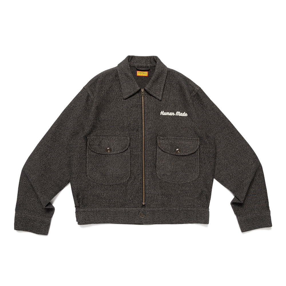 HUMAN MADE ZIP-UP WORK JACKET GY-A