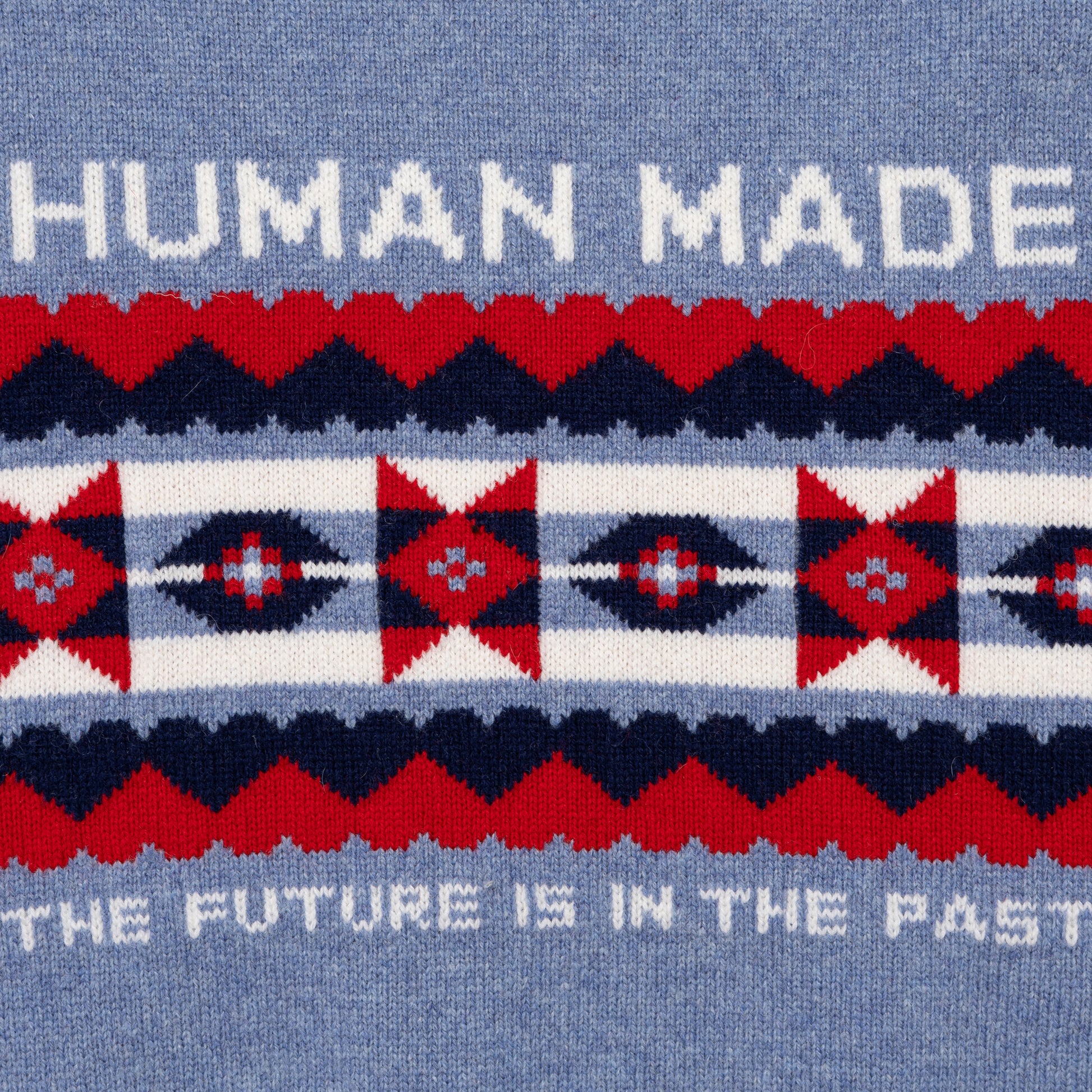 HUMAN MADE NORDIC SWEATER BL-C