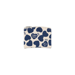 human made 財布 Human Made - Leather Card Case - Silver – Xhibition