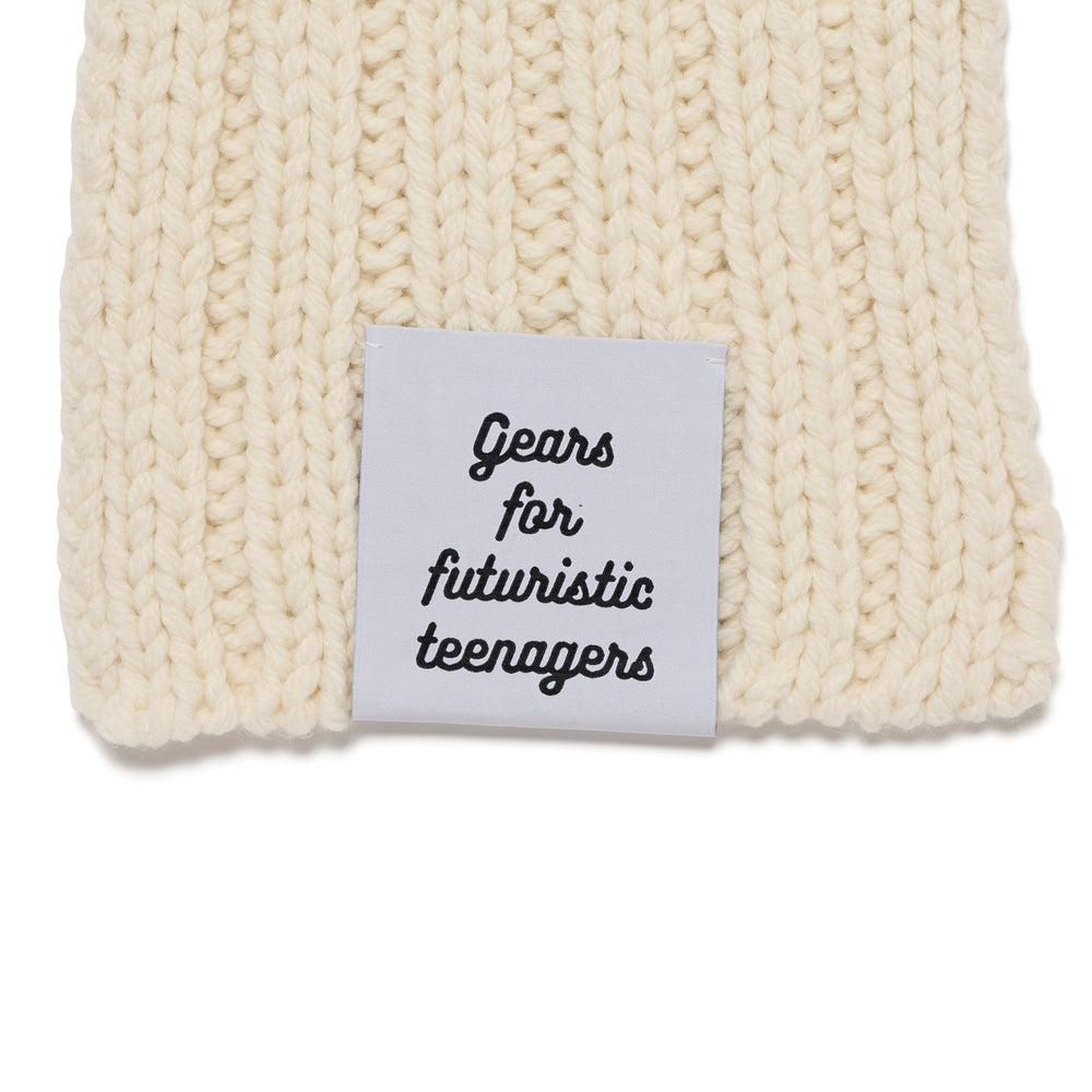 HUMAN MADE HAND KNIT MAFFLER WH-D