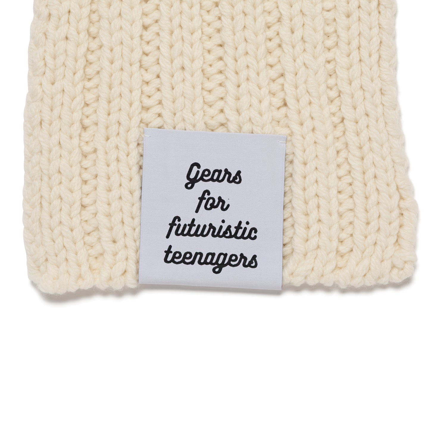 HUMAN MADE HAND KNIT MAFFLER WH-D