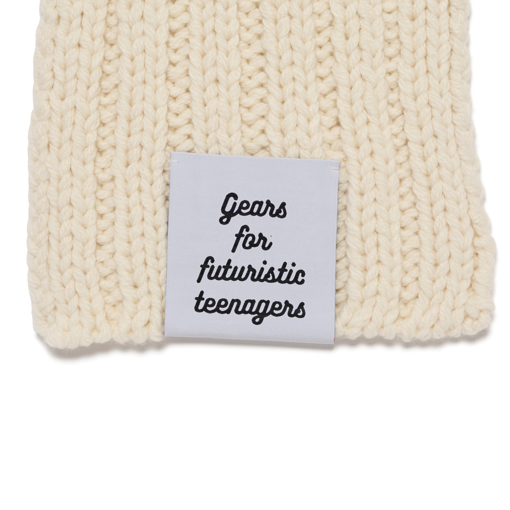 HUMAN MADE HAND KNIT MAFFLER WH-D