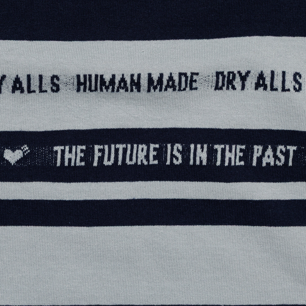 HUMAN MADE STRIPED T-SHIRT BL-C