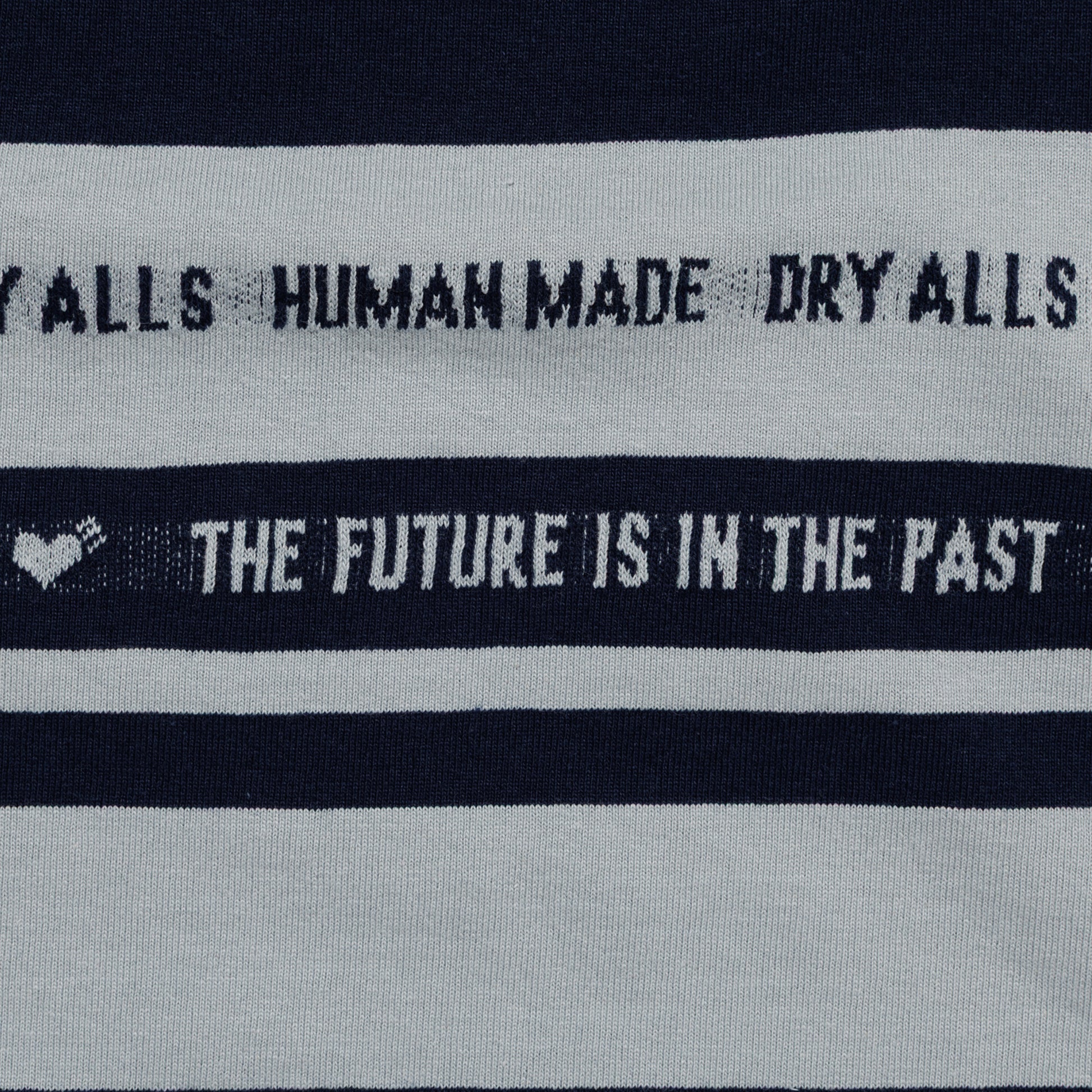 HUMAN MADE STRIPED T-SHIRT BL-C