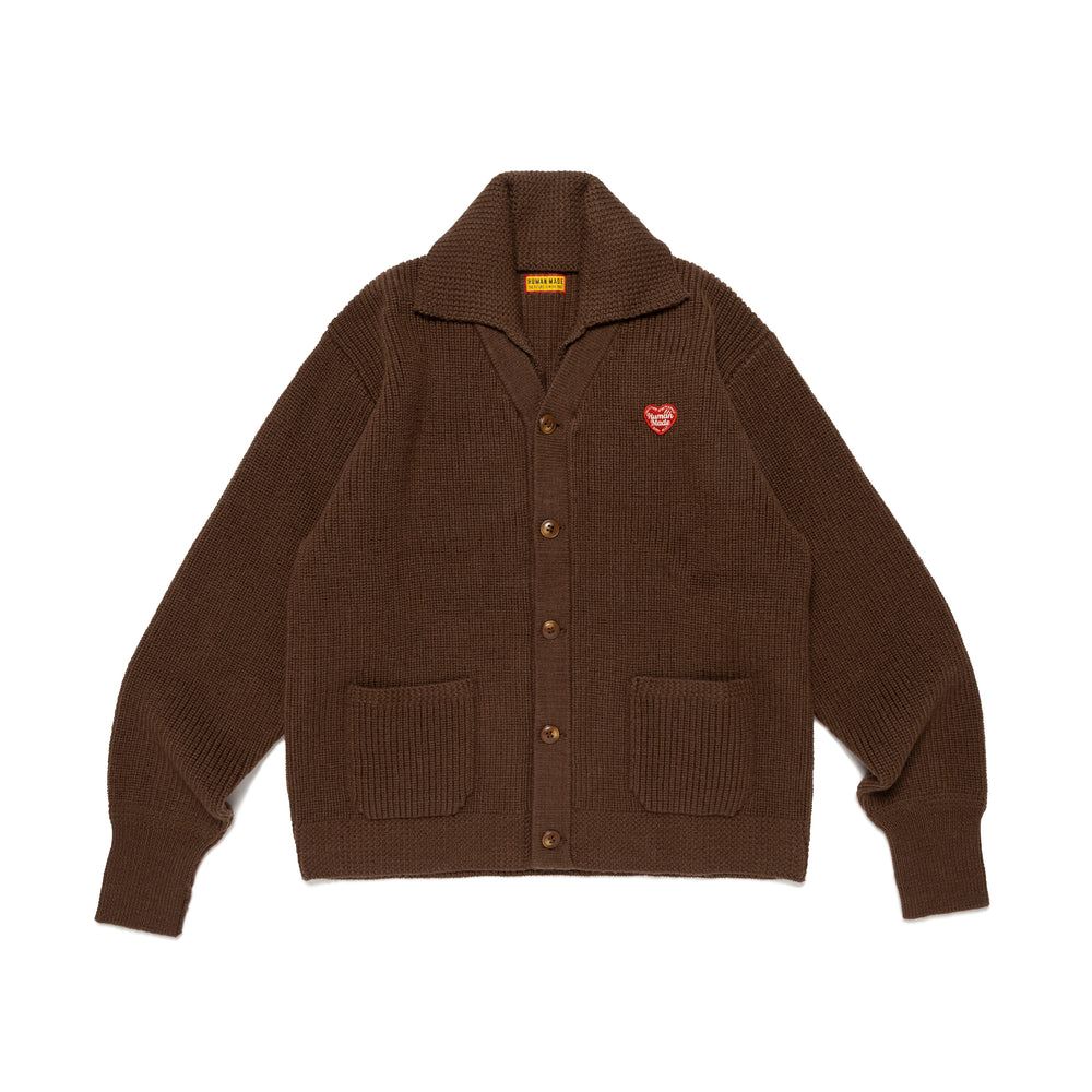 HUMAN MADE KNIT CARDIGAN BW-A
