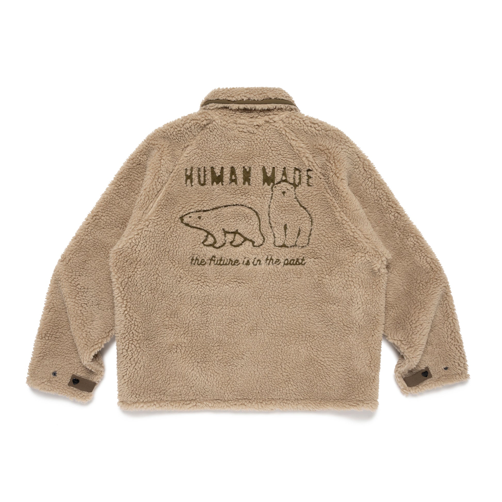 HUMAN MADE FLEECE JACKET BG-B
