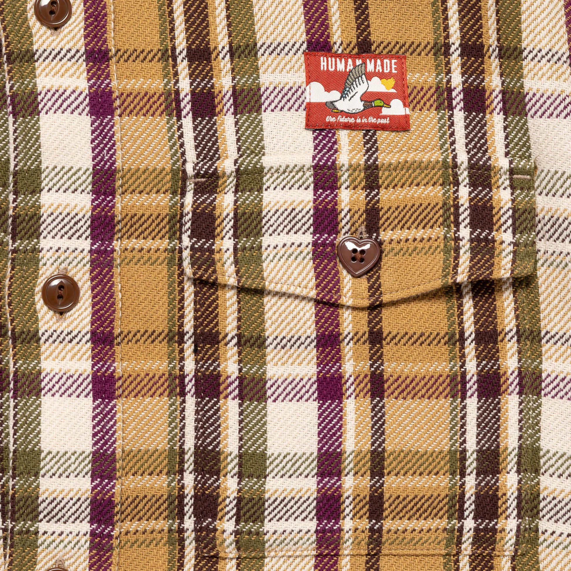 HUMAN MADE CHECK SHIRTBG-C