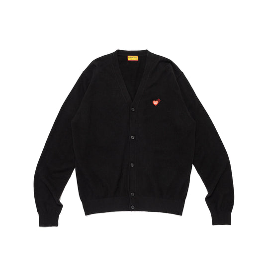 HUMAN MADE HEART BADGE KNIT CARDIGAN BK-A