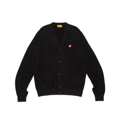 HUMAN MADE HEART BADGE KNIT CARDIGAN – HUMAN MADE Inc.