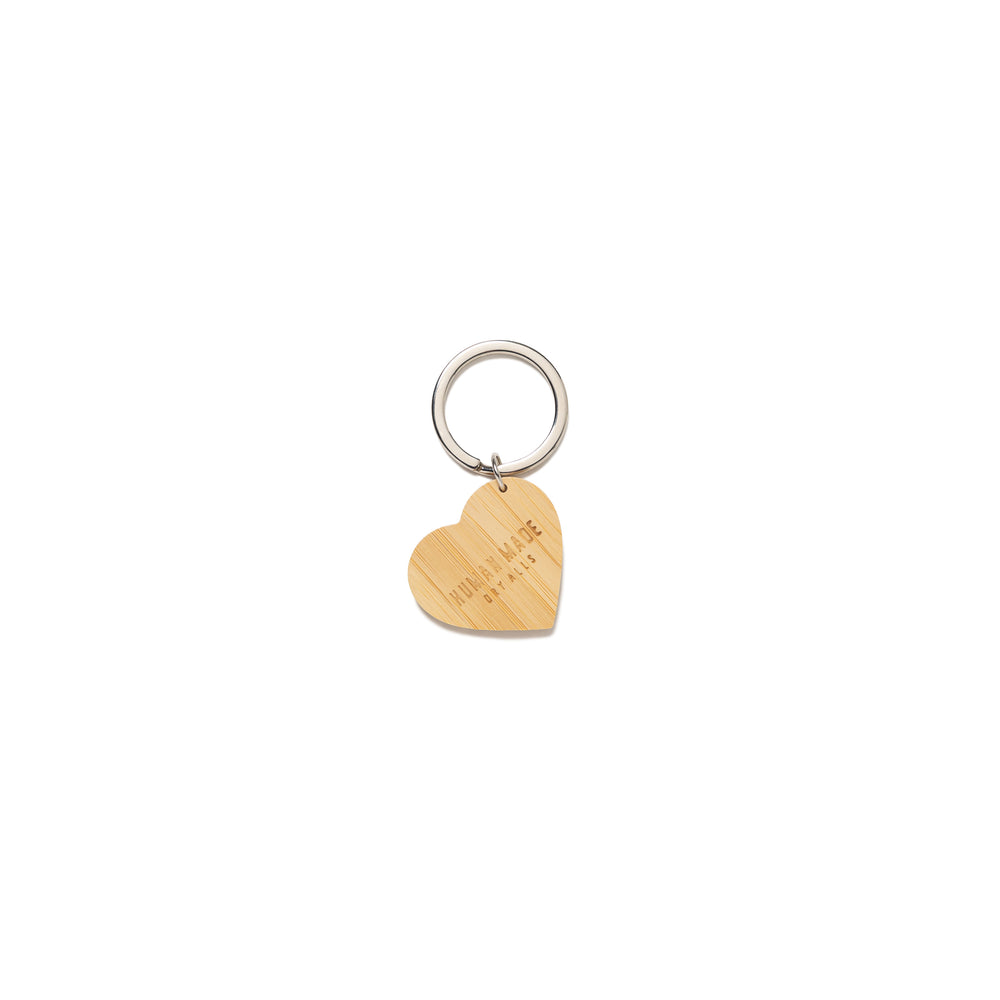 HUMAN MADE HEART BAMBOO KEYRING BG-B