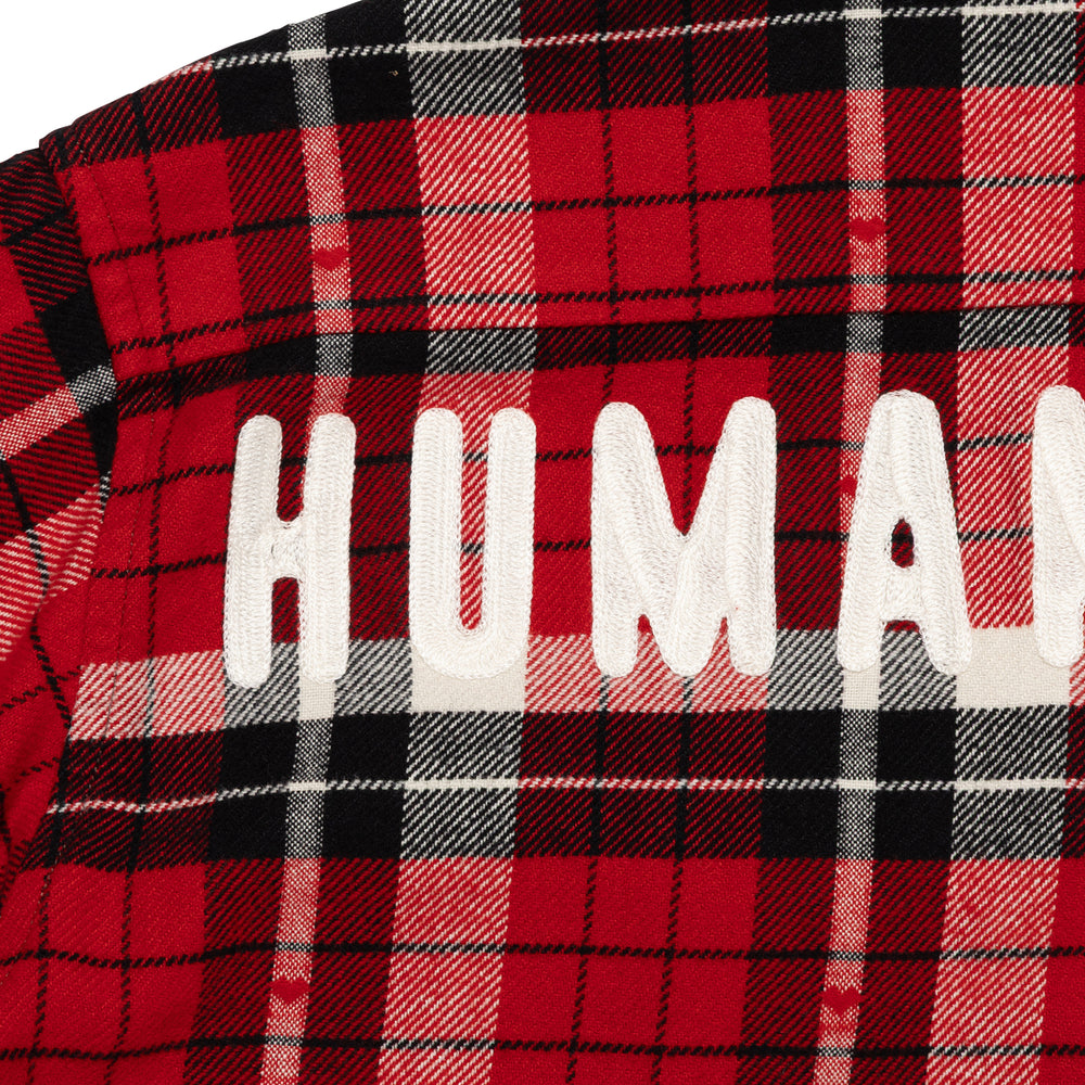 HUMAN MADE FLANNEL CHECK SHIRT RD-E