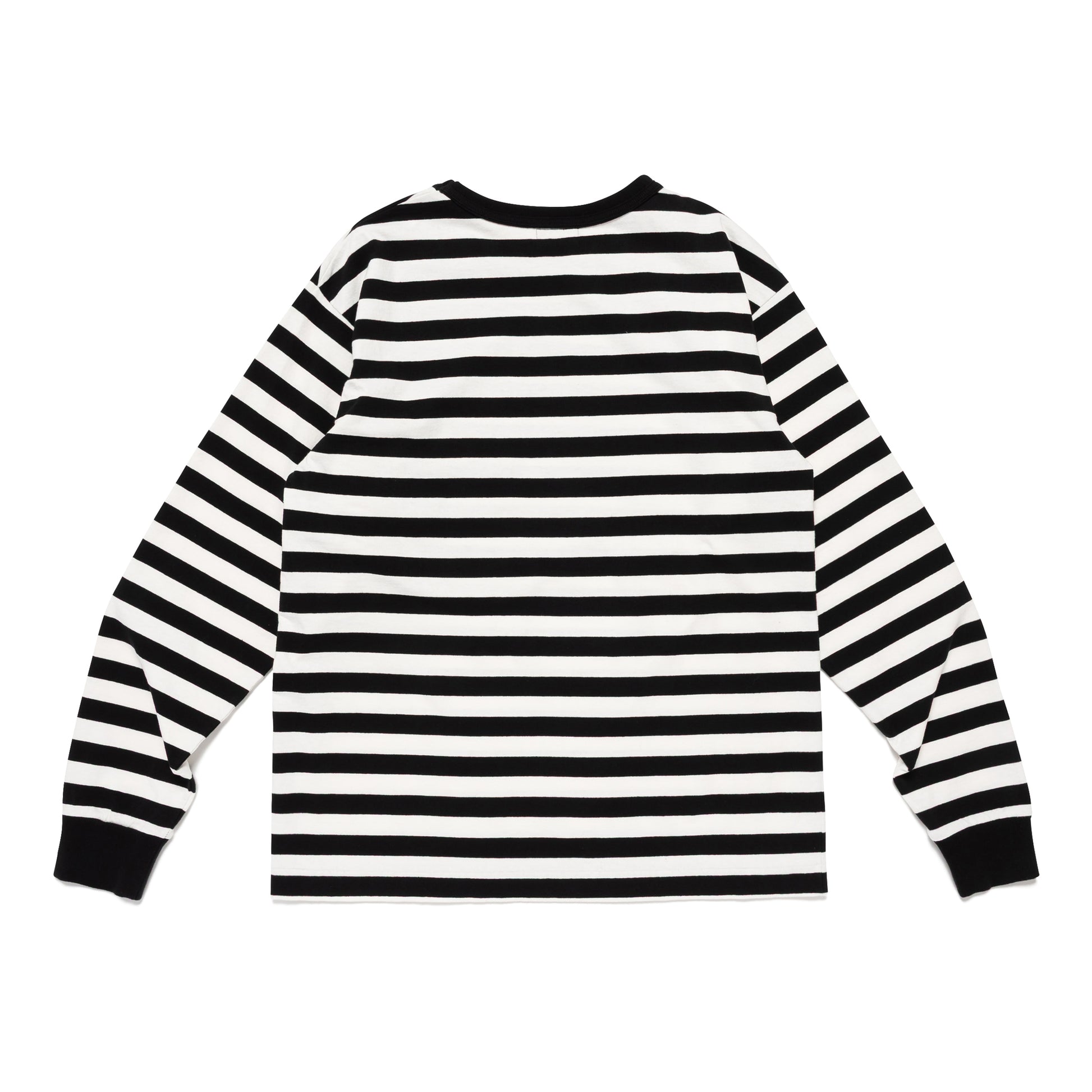 HUMAN MADE  STRIPED L/S T-SHIRT WH-B