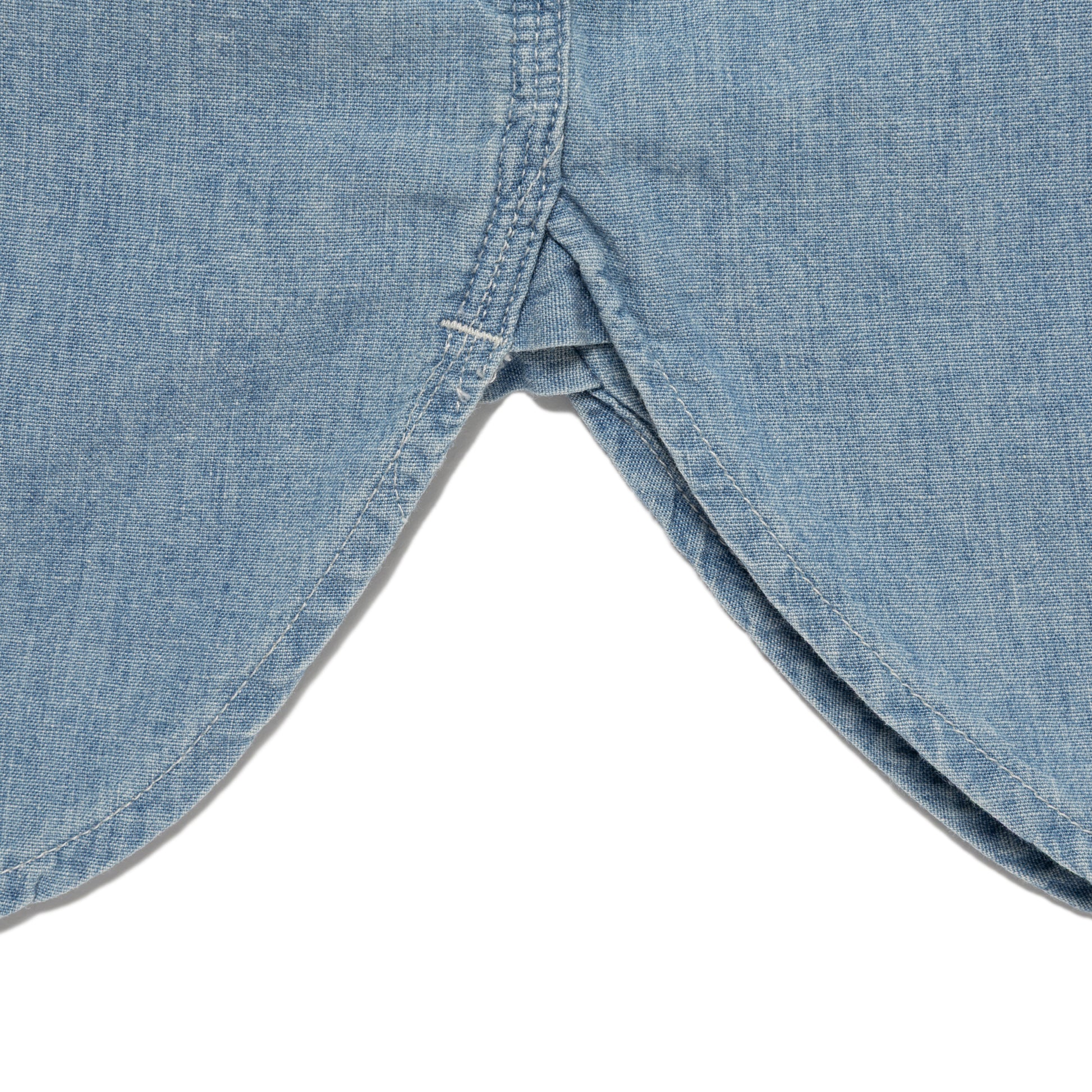 HUMAN MADE CHAMBRAY S_S SHIRT IN-E