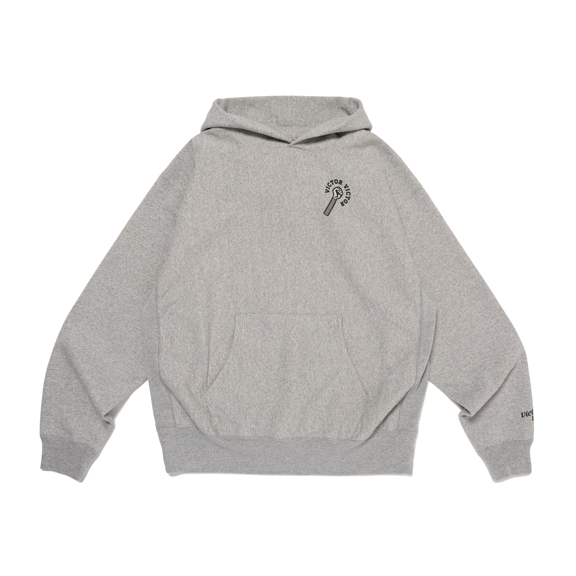 VICTOR VICTOR × HARDIES HEAVY WEIGHT HOODIE #1 GY-A