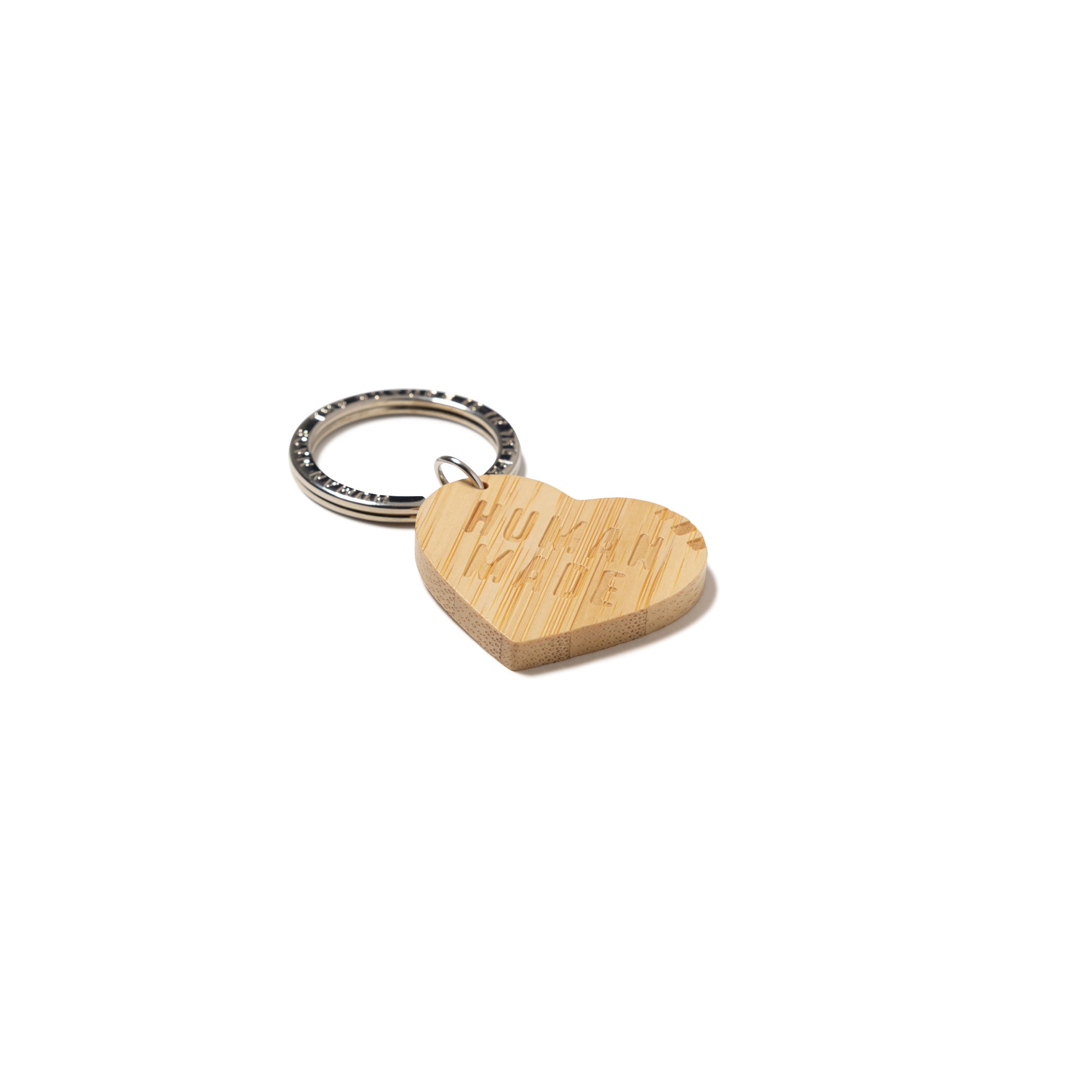 HUMAN MADE HEART BAMBOO KEYRING BG-C