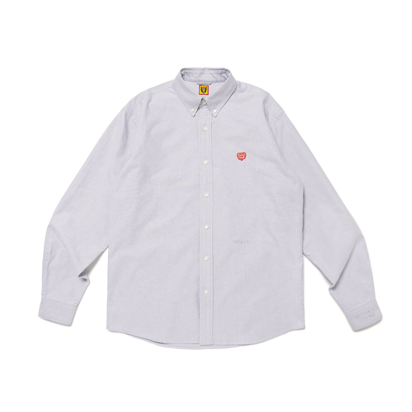 HUMAN MADE OXFORD BD L_S SHIRT GY-A