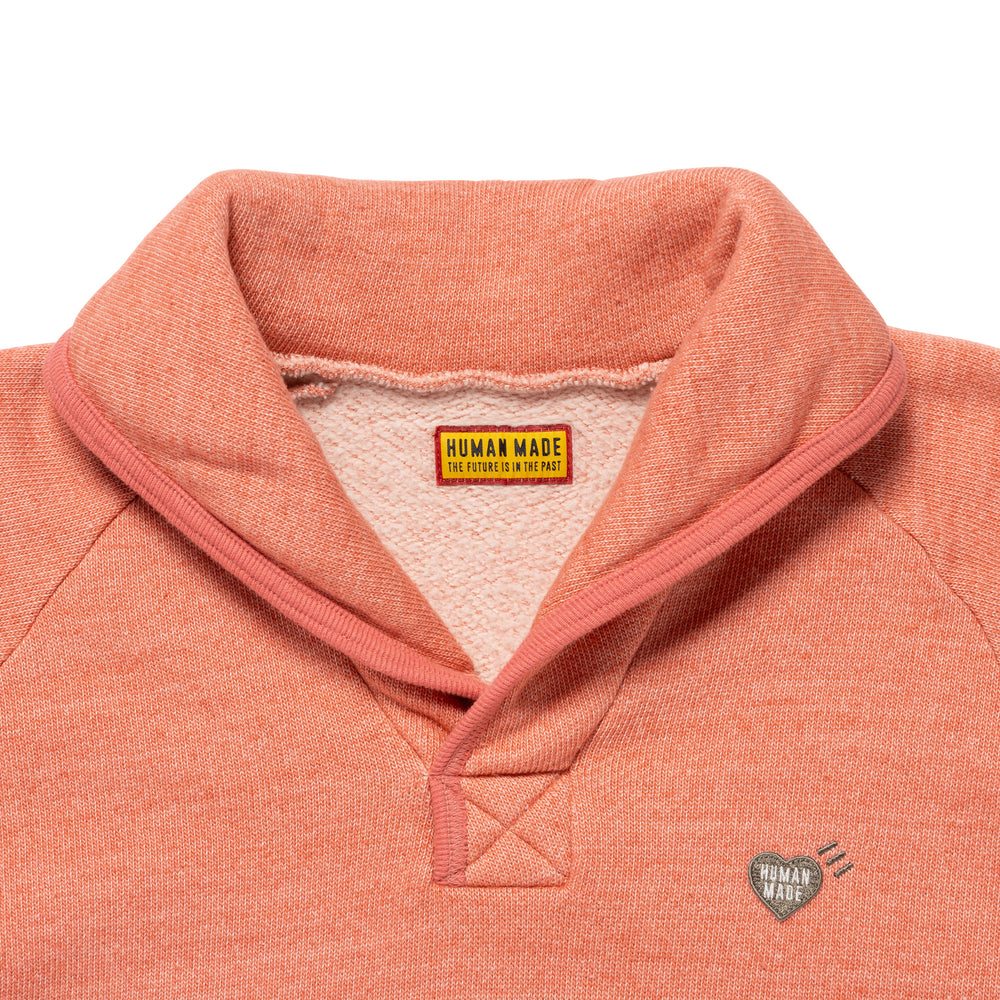 HUMAN MADE SHAWL COLLAR SWEATSHIRT 3-C