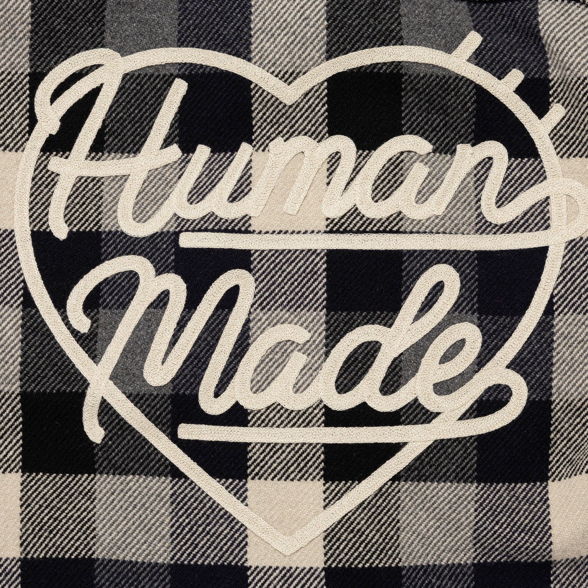 HUMAN MADE WOOL CHECK SHIRT JACKET BK-D