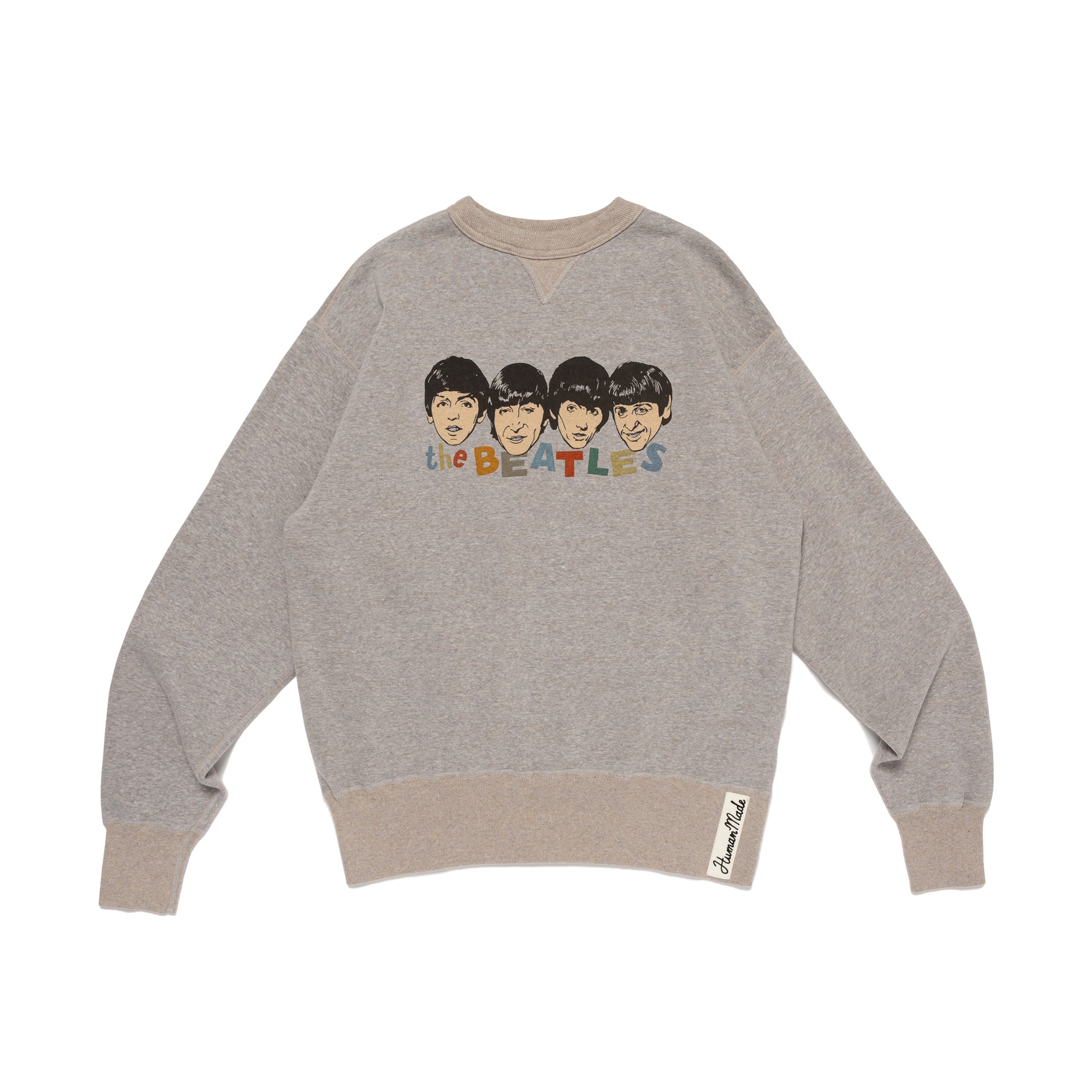 HUMAN MADE  BEATLES TSURIAMI SWEATSHIRT GY-A