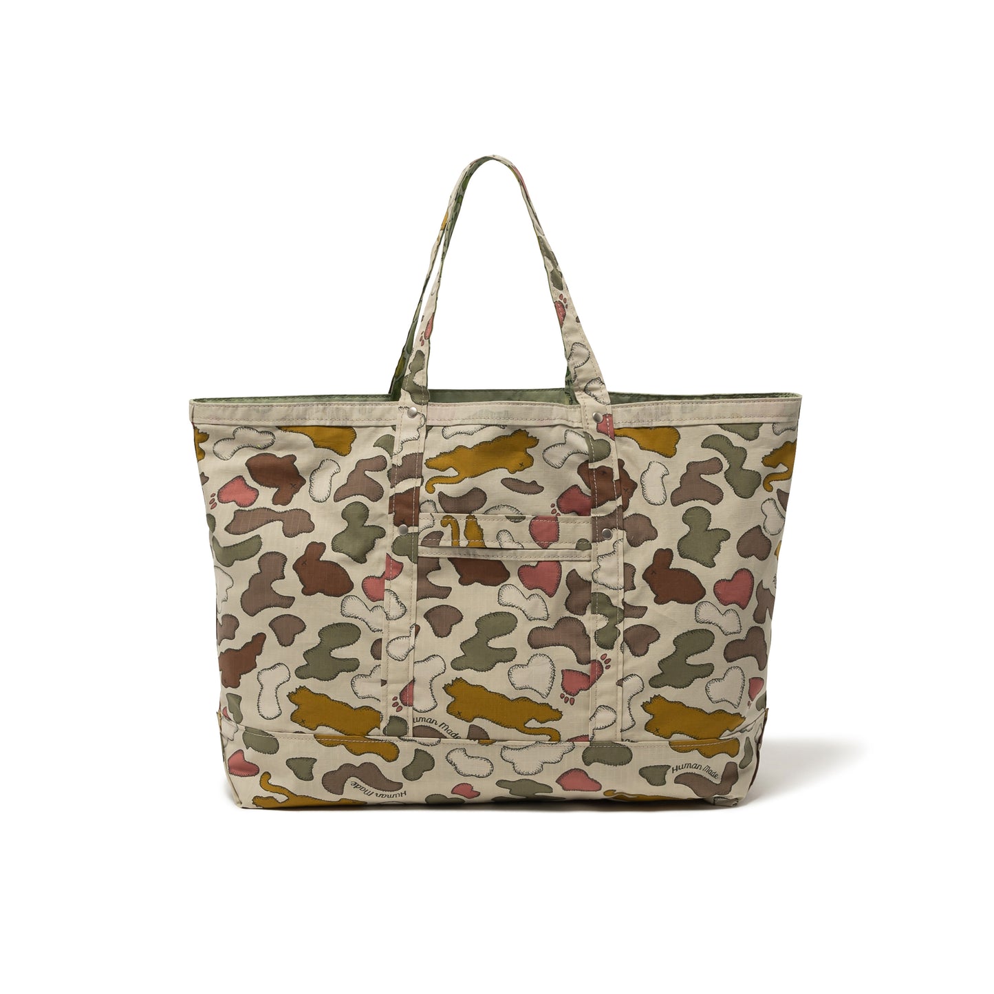 HUMAN MADE KAWS MADE CAMO TOTE BAG BR-B