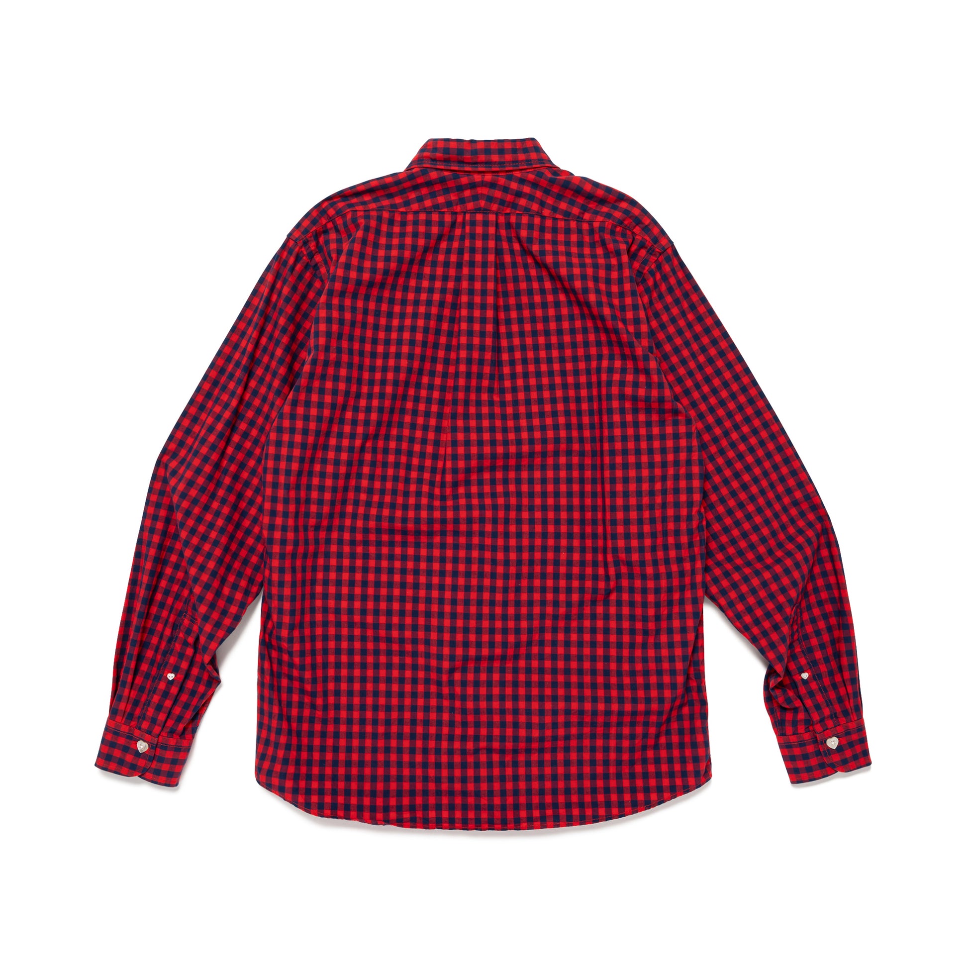 HUMAN MADE GINGHAM CHECK BD SHIRT RD-B