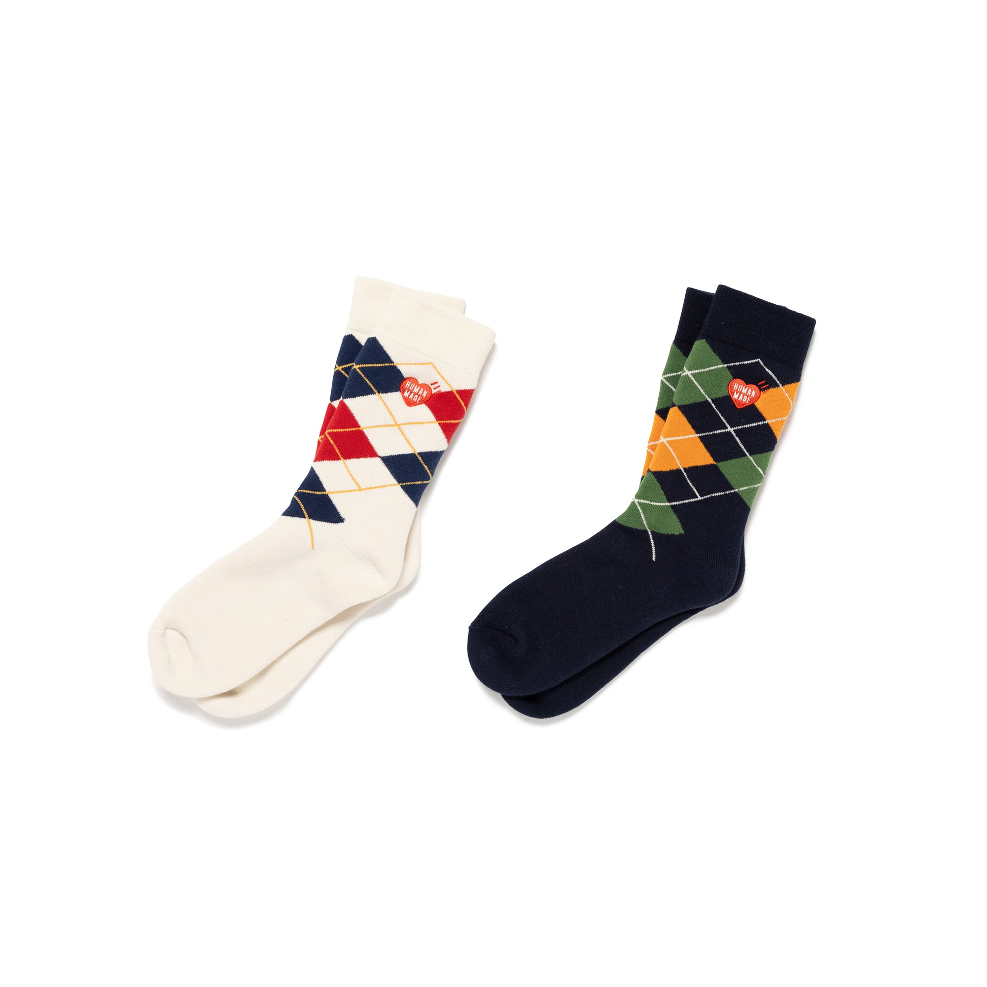 HUMAN MADE ARGYLE SOCKS
