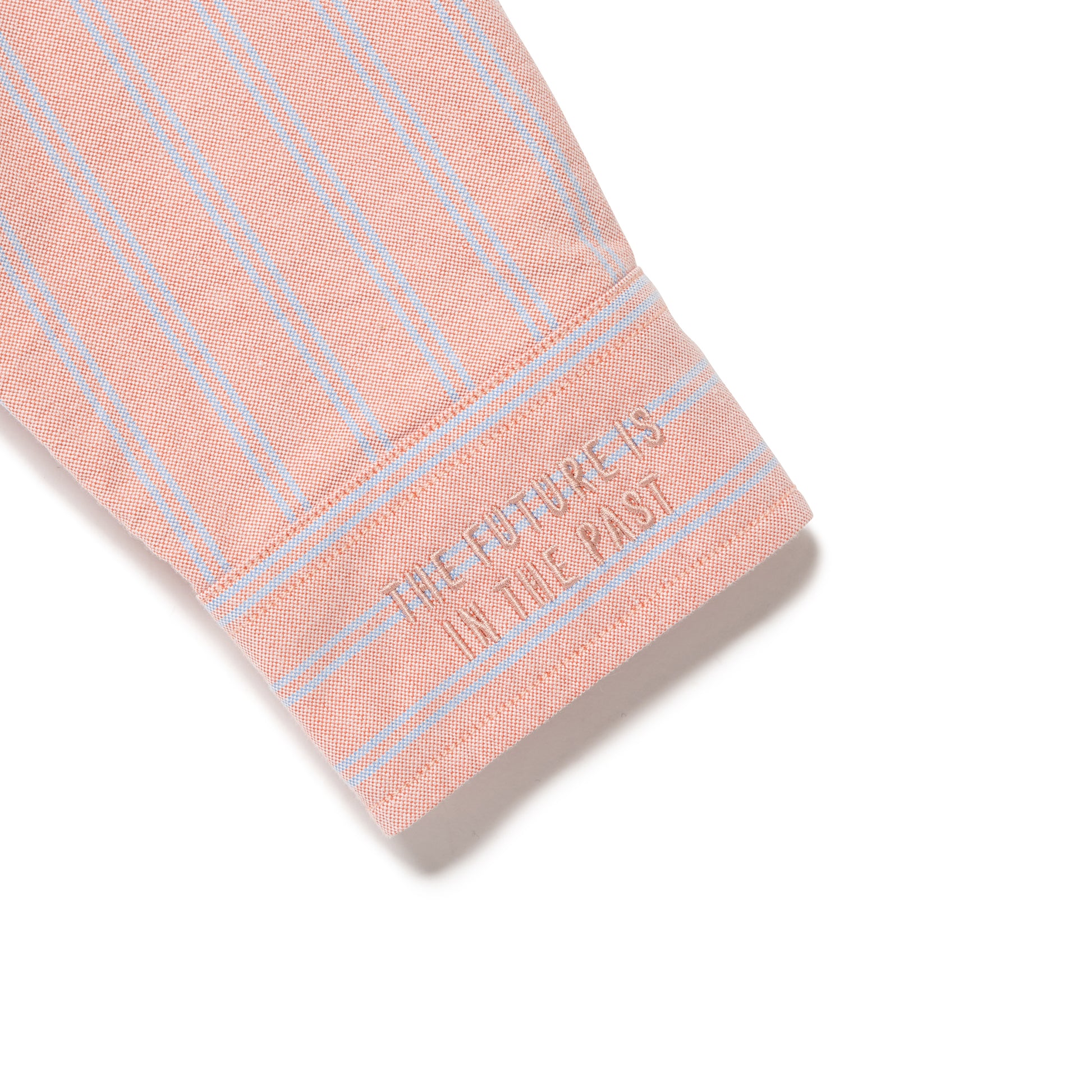 HUMAN MADE STRIPED OXFORD BD LS SHIRT RD-F
