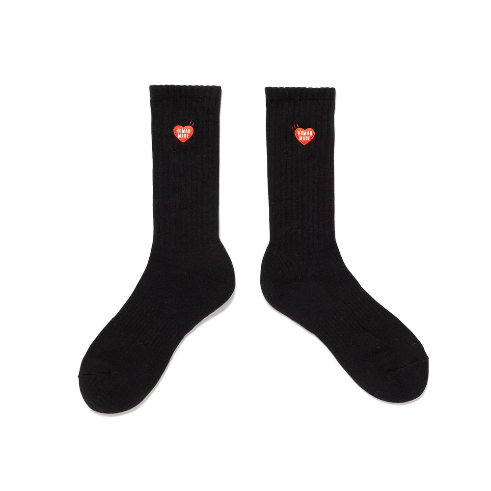 HUMAN MADE PILE SOCKS BK-B