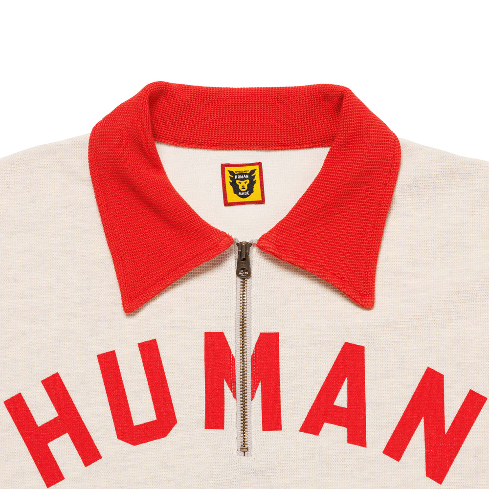 HUMAN MADE　　ZIP-UP L/S T-SHIRT RD-C