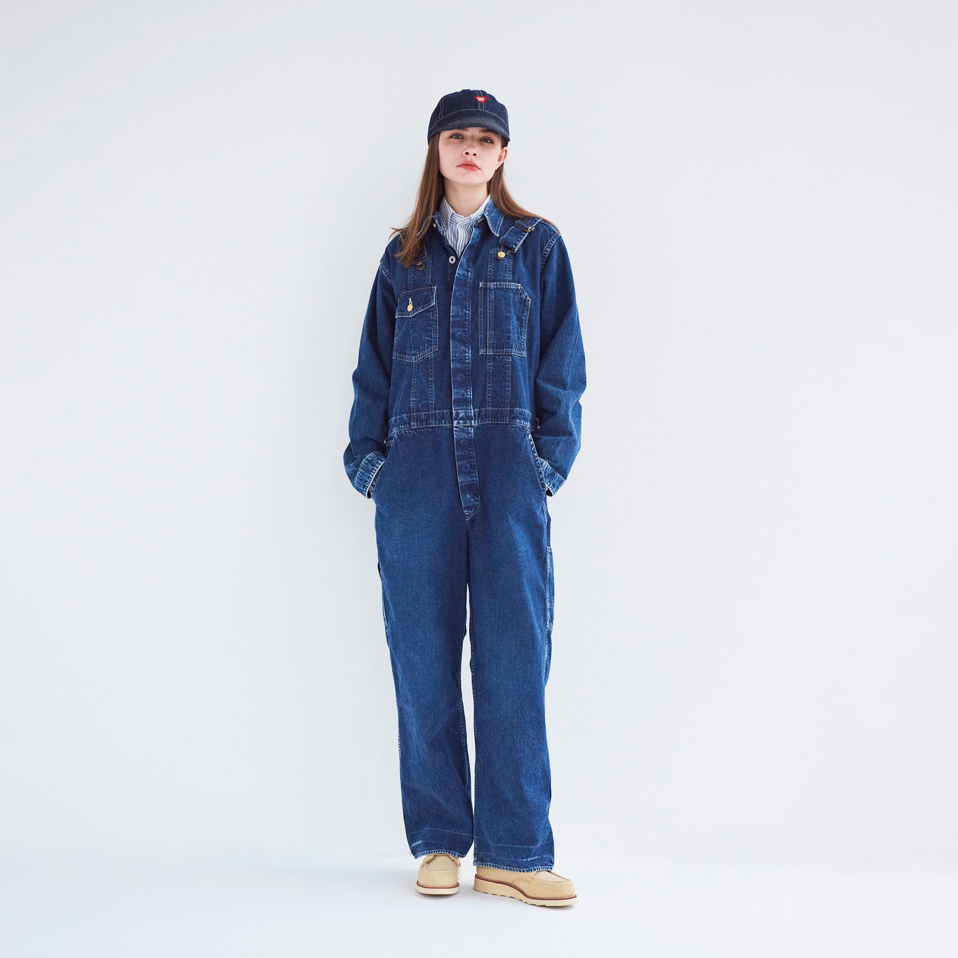 HUMAN MADE  DENIM JUMPSUIT IN _5