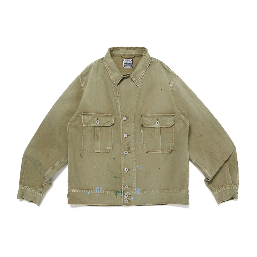 WASTED YOUTH MILITARY JACKET OD-A