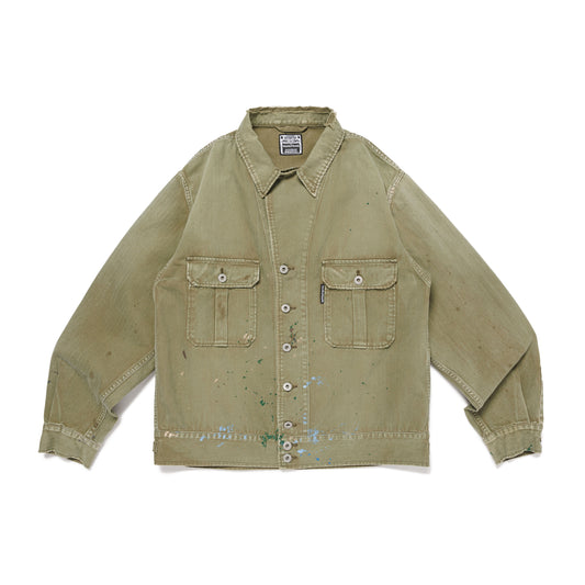 WASTED YOUTH MILITARY JACKET OD-A