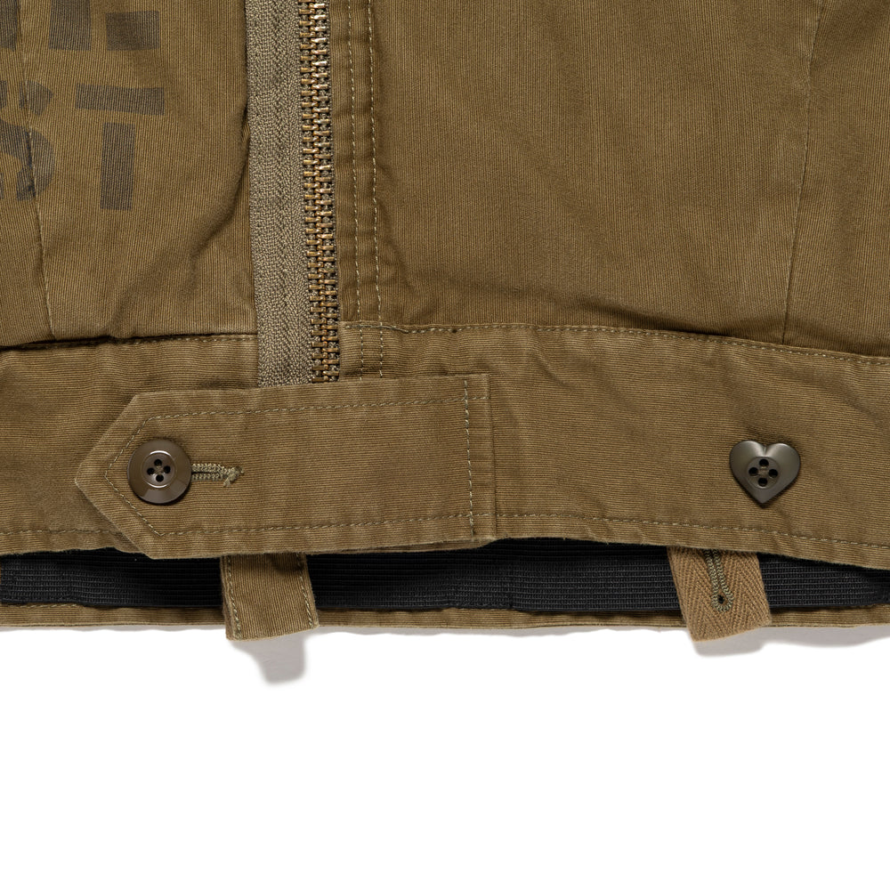 HUMAN MADE  HOODED BLOUSON OD-F