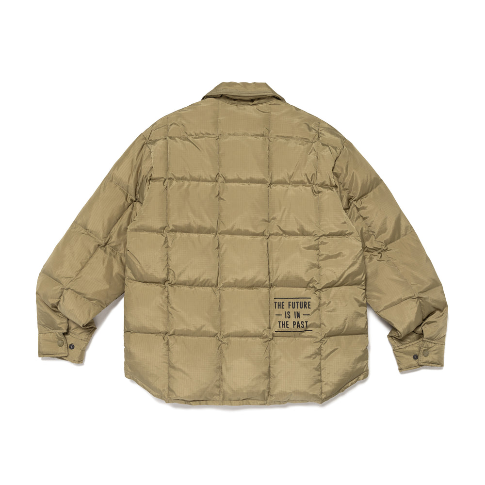 HUMAN MADE DOWN SHIRT JACKET OD-B