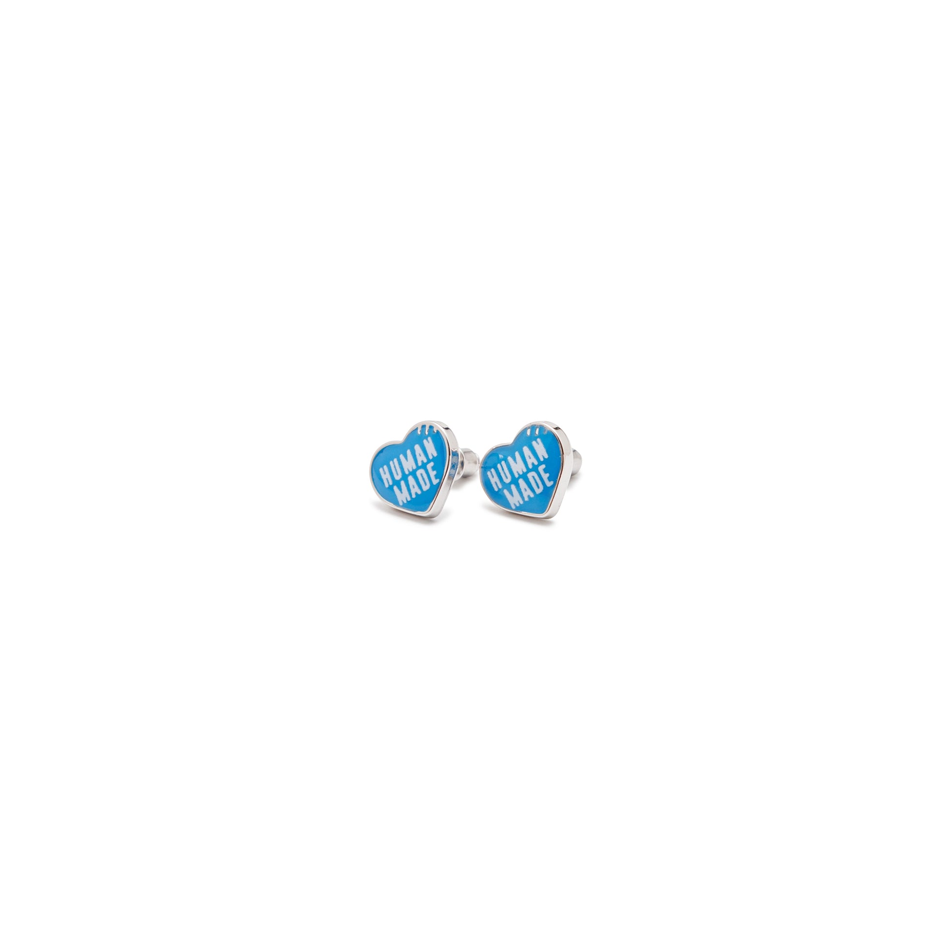HUMAN MADE  HEART EARRINGS BL-A