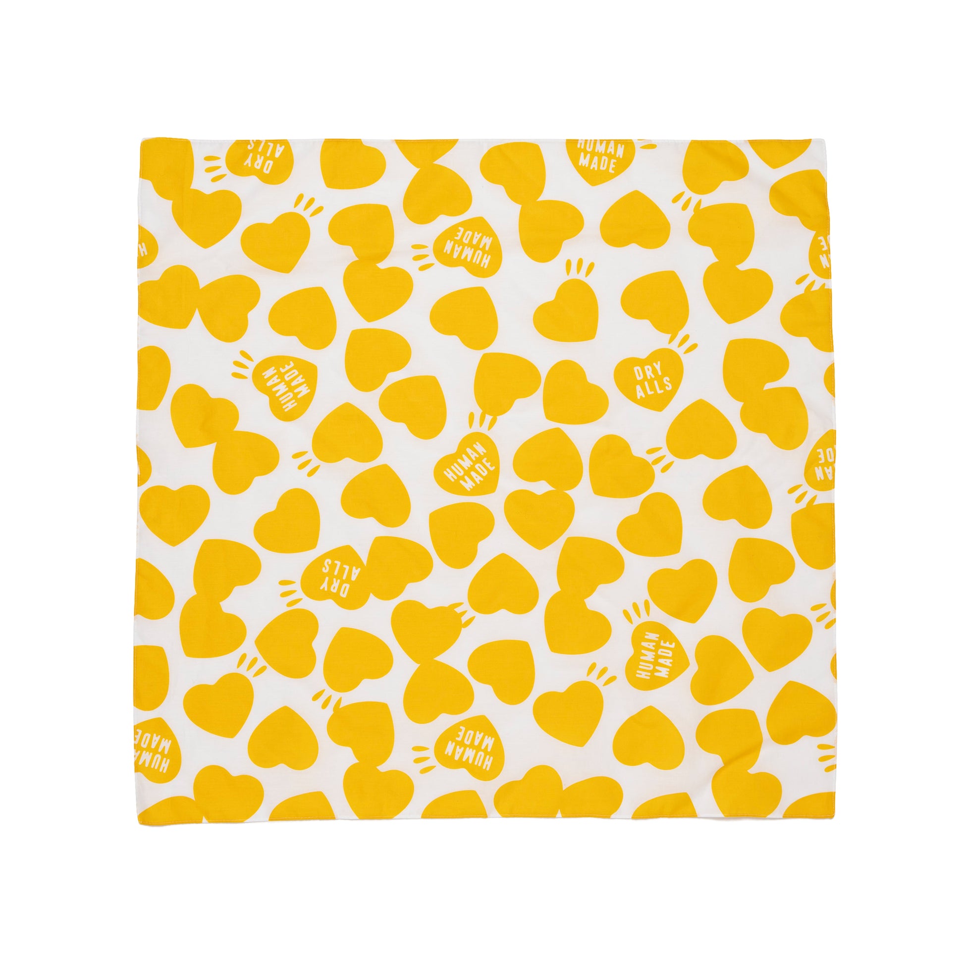 HUMAN MADE HEART BIG BANDANA YE-A