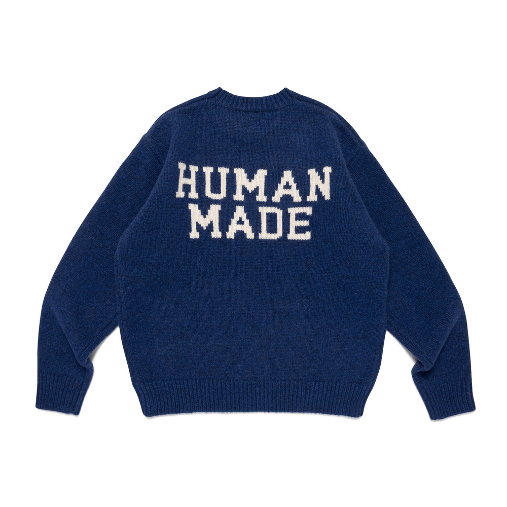 HUMAN MADE HUMAN HOPE LOW GAUGE KNIT NY-B