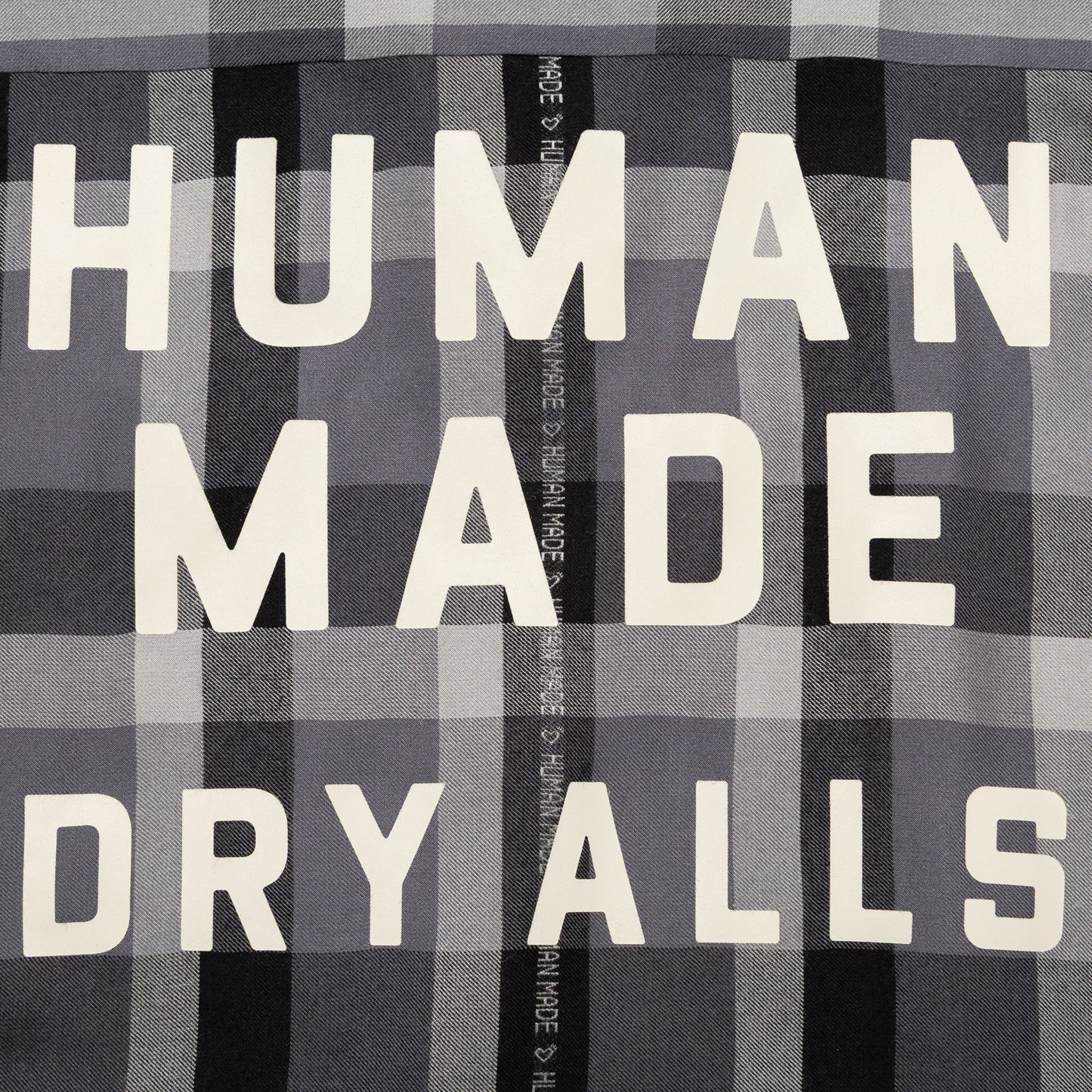 HUMAN MADE OPEN COLLAR CHECK SHIRT BK-E