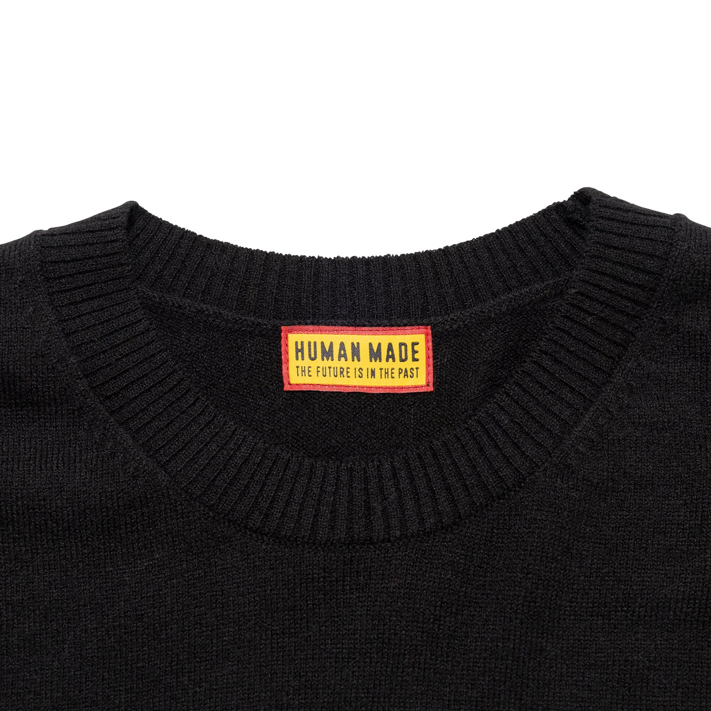 HUMAN MADE HEART BADGE KNIT SWEATER BK-C