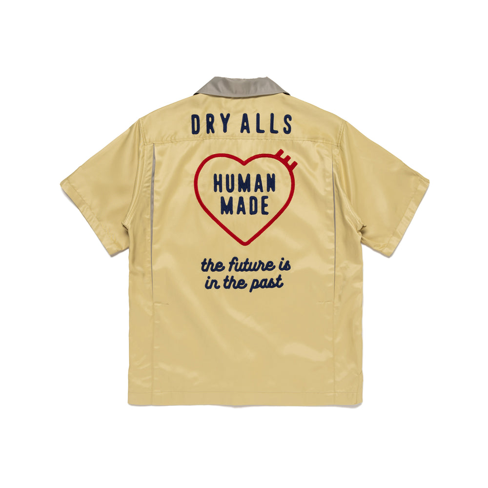 HUMAN MADE BOWLING S_S SHIRT YE-B