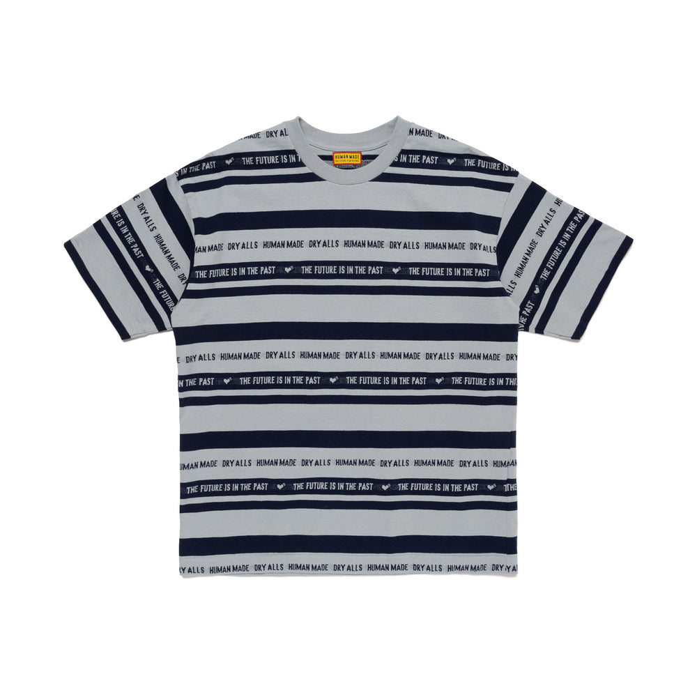 HUMAN MADE STRIPED T-SHIRT BL-A