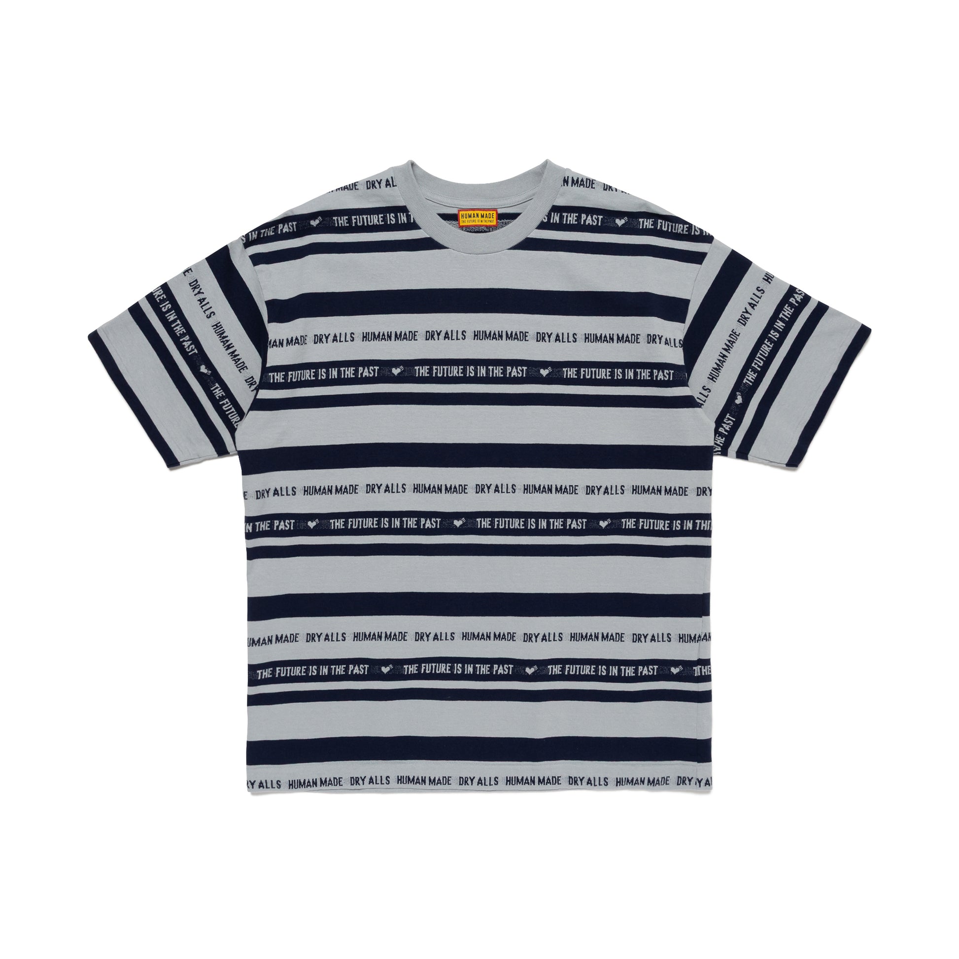 HUMAN MADE STRIPED T-SHIRT BL-A