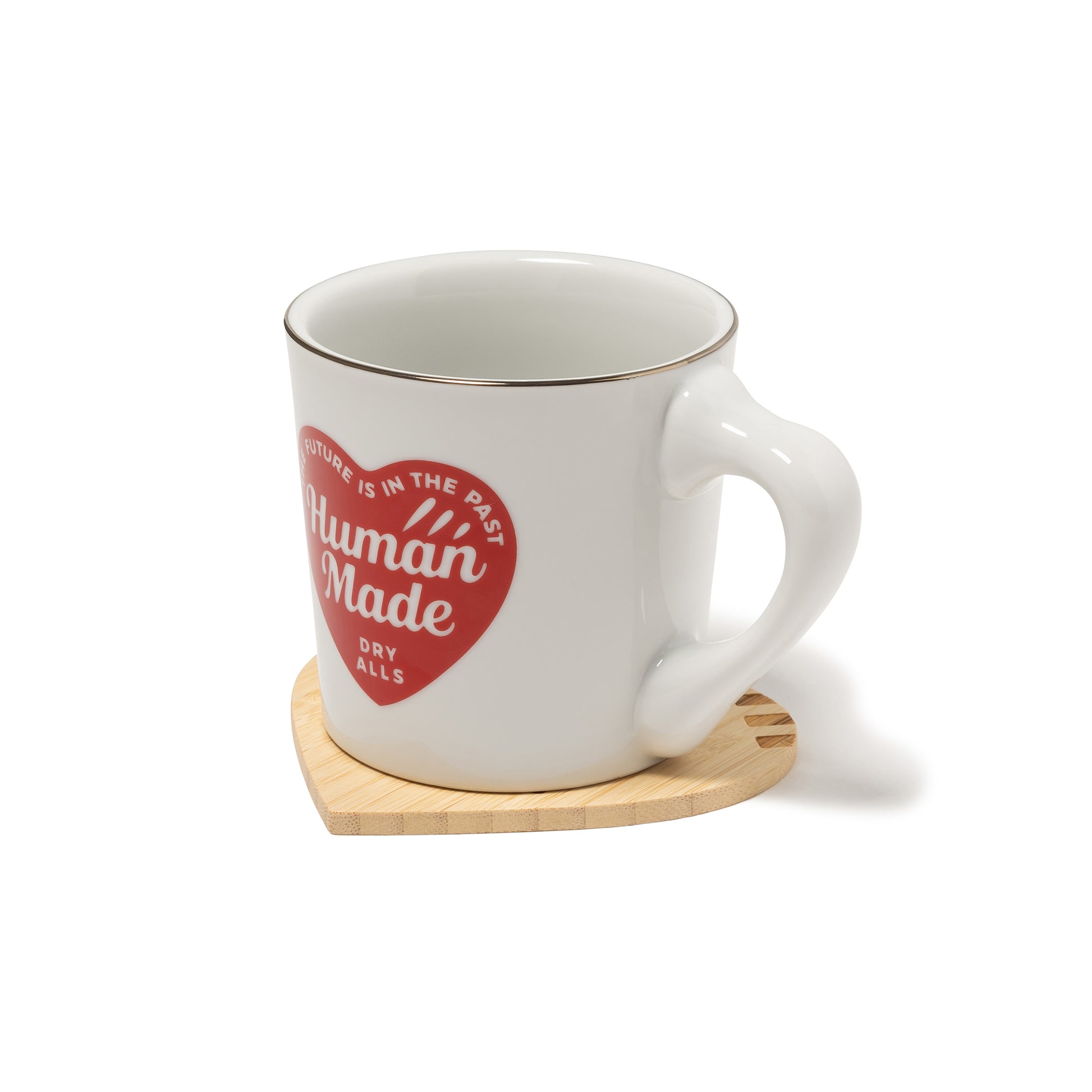 HUMAN MADE HEART BAMBOO COASTER SET 2P BG-C