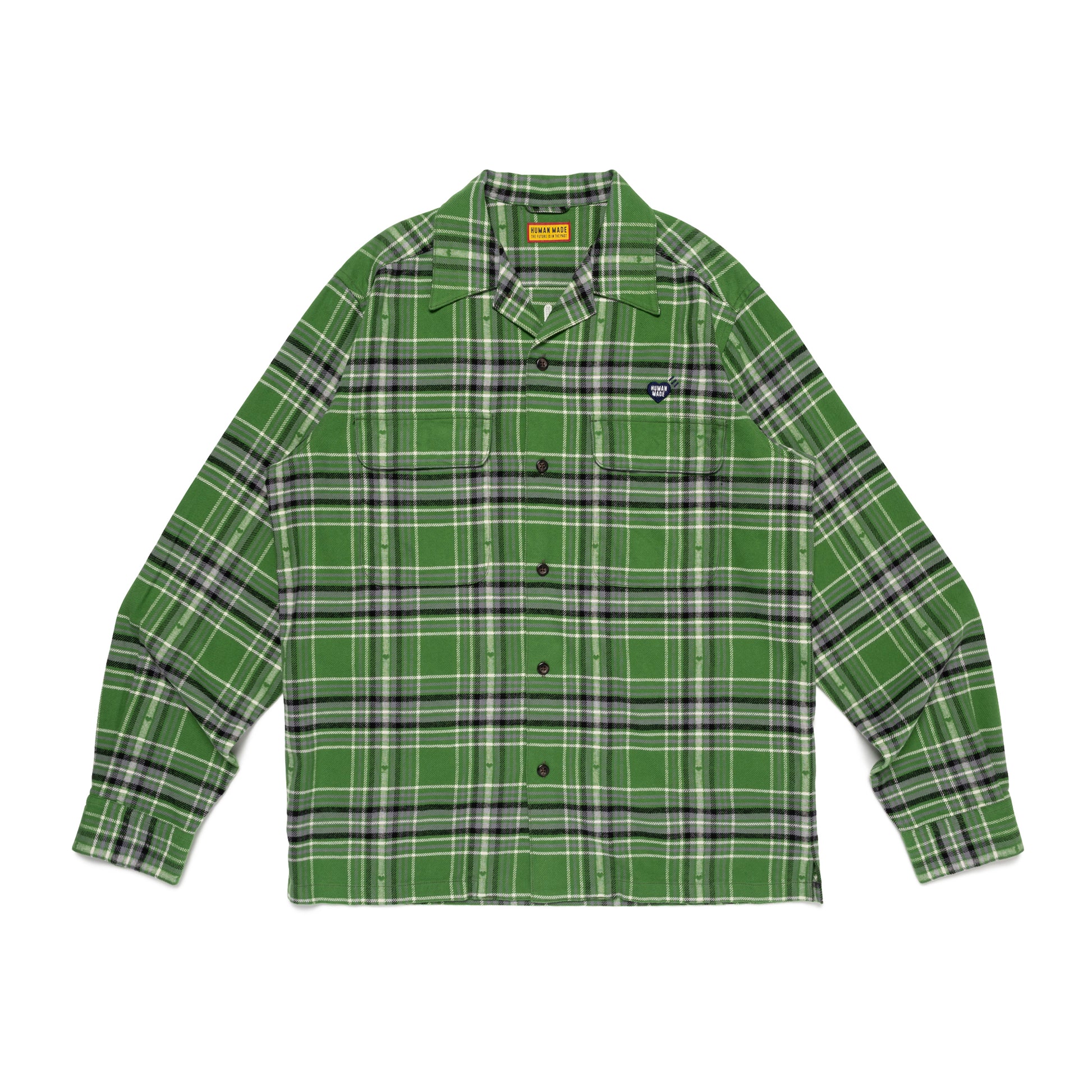 HUMAN MADE FLANNEL CHECK SHIRT GR-A