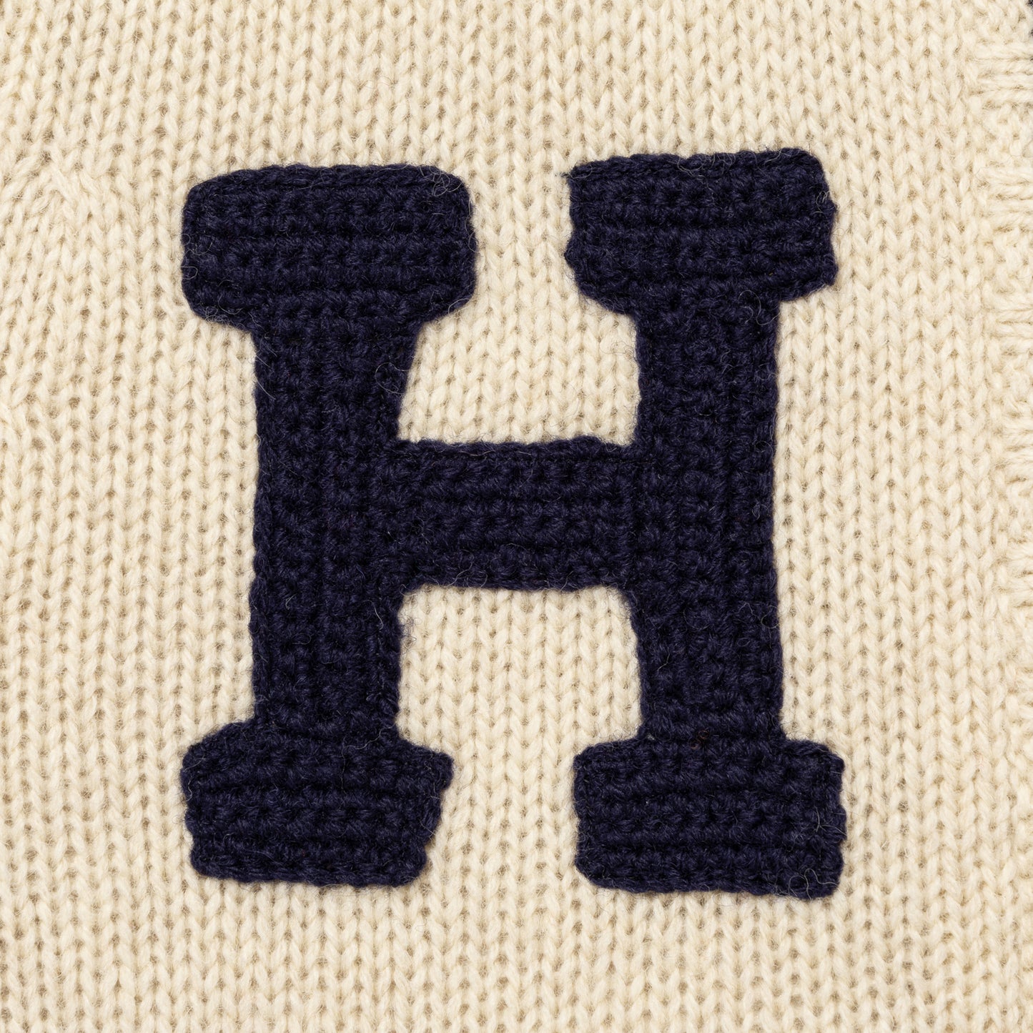 HUMAN MADE ZIP-UP KNIT JACKET WH-C