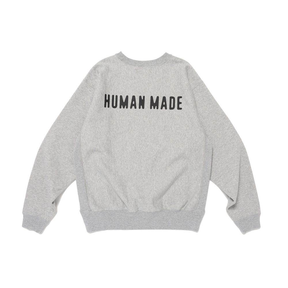 HUMAN MADE HEAVYWEIGHT SWEATSHIRT GY-B